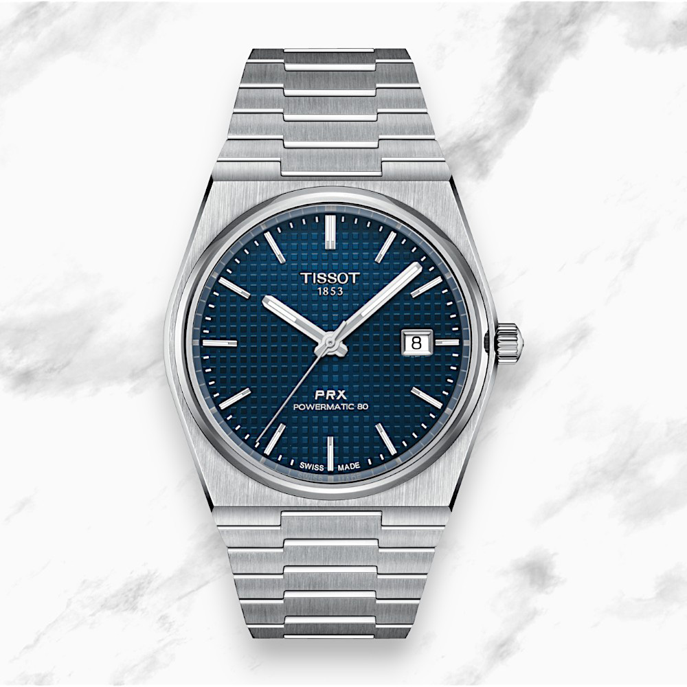 Tissot Prx Powermatic 80 blu