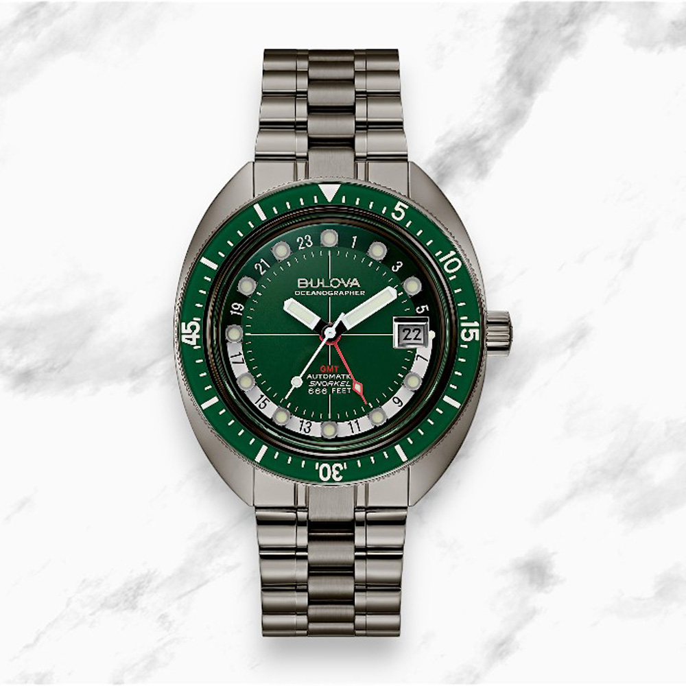 Bulova Oceanographer GMT brunito